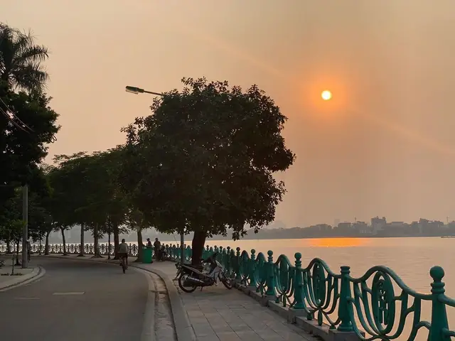 Hình Ảnh Cho Hình Ảnh Hoàng Hôn Hồ Tây: