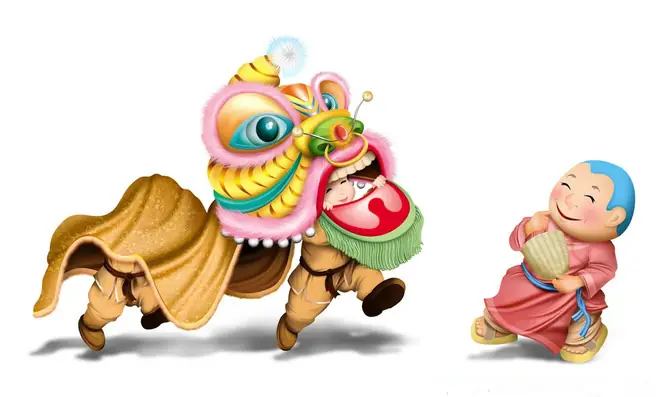Hình Ảnh Ông Địa Múa Lân: Biểu Tượng May Mắn Trong Văn Hóa Dân Gian Việt Nam