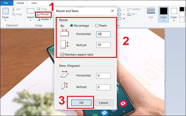 Cách Điều Chỉnh Kích Thước, Resize Hình Ảnh