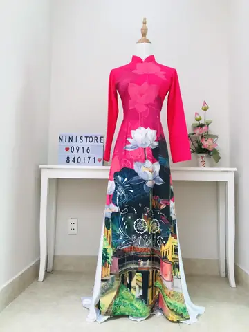Hình Vẽ Phụ Nữ Mặc Áo Dài