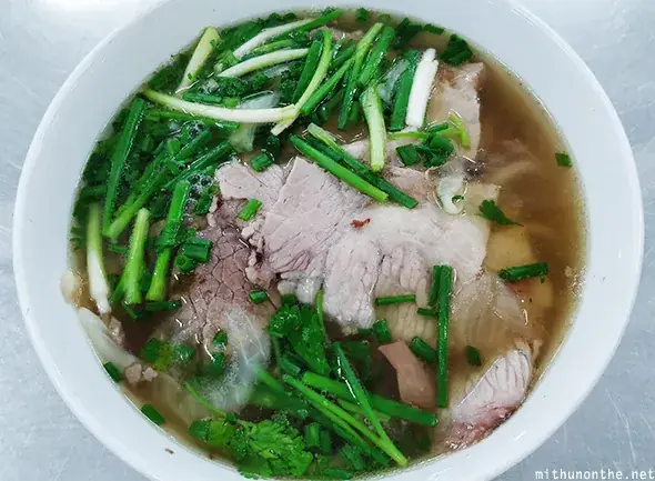 Beef Pho Noodle Soup Vietnam