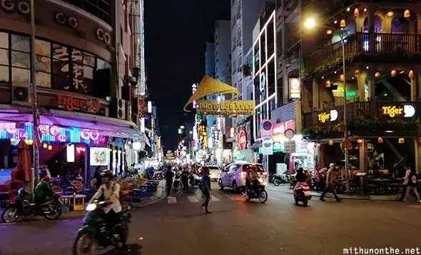 Bui Vien Street Nightlife District