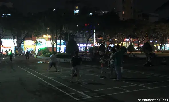September 23 Park At Night Vietnam