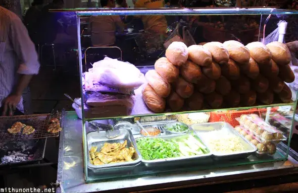 Banh Mi Street Cart Bui Vien Saigon