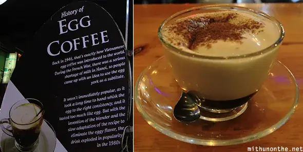 Egg Coffee Ho Chi Minh City Vietnam