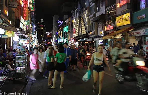 Bui Vien Street Nightlife Saigon