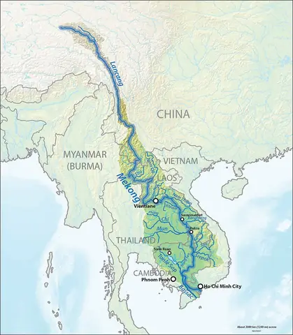 The Upper Mekong River Basin The Upper Mekong River Basin