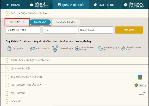 Tra Cứu Trực Tiếp Trên Website