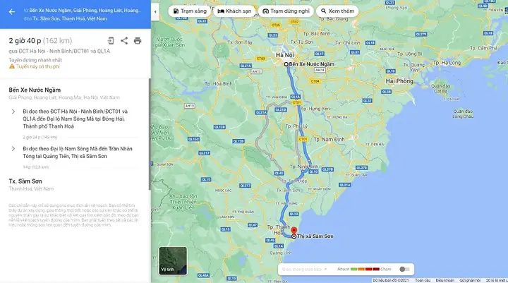 Vị Trí Biển Sầm Sơn