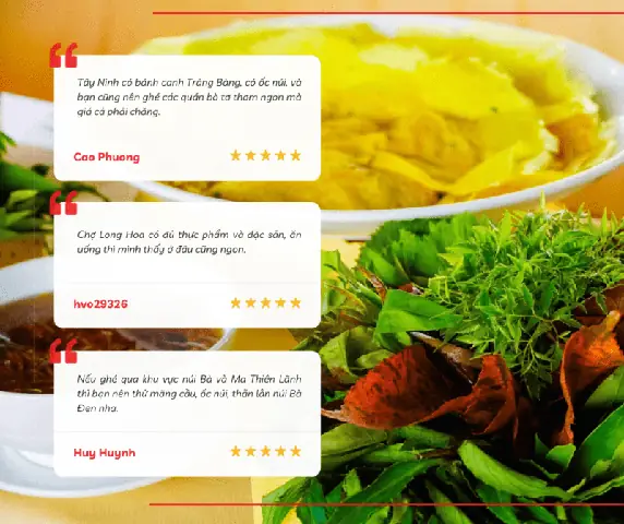 Đừng Bỏ Qua Các Món Đặc Sản Xứ Tây Thành