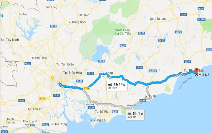 Phan Thiết Cách Sài Gòn Bao Nhiêu Km? - Câu Hỏi Được Nhiều Du Khách Quan Tâm