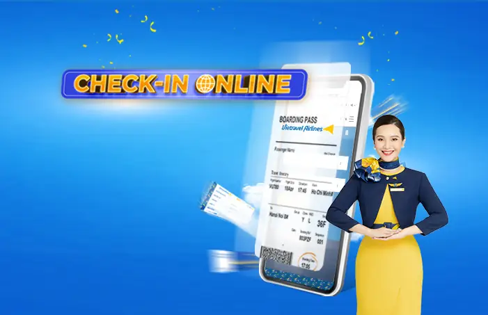 Làm Thủ Tục Trực Tuyến - Vietravel Airlines - Open Your World