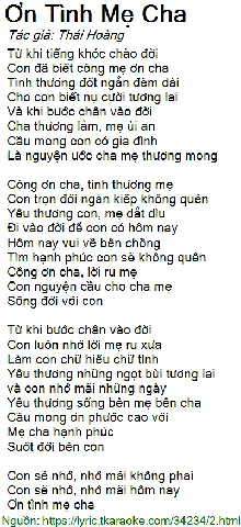 Lời Bài Hát "mong Cha Mẹ An Vui": Ý Nghĩa Sâu Sắc Và Cảm Xúc Gia Đình