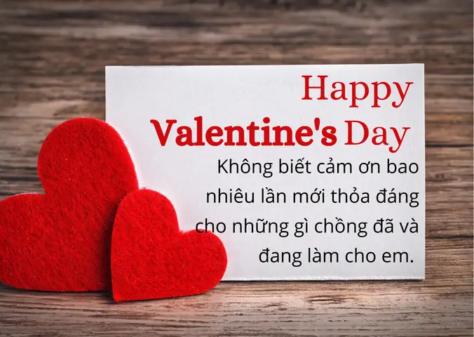 Lời Chúc Valentine 14/2 Ngọt Ngào Cho Bạn Trai, Chồng