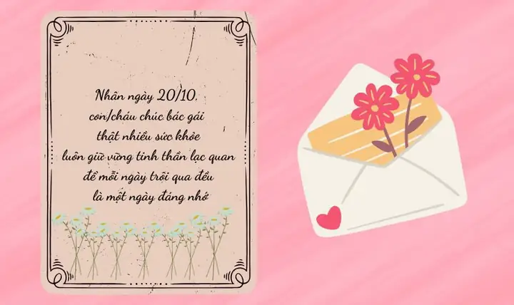 Ảnh Chúc 20 10 Cho Bác Gái Đẹp Nhất 2025