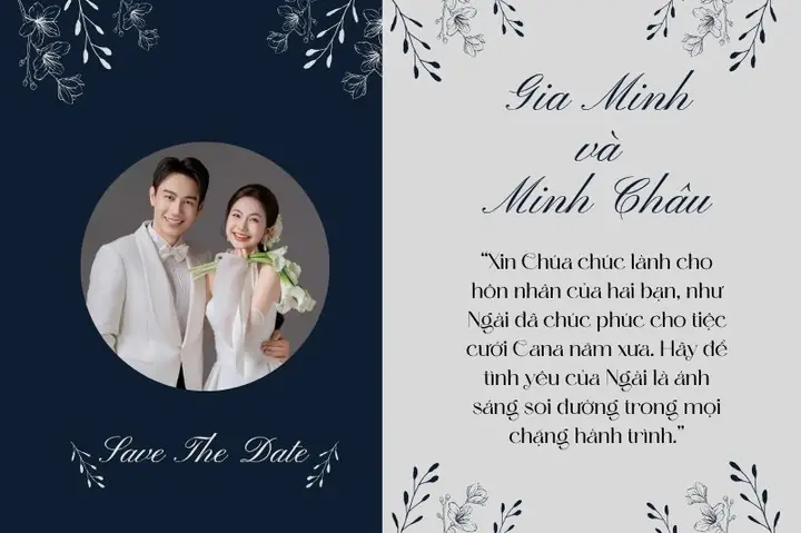 Mẫu 2: Dành Cho Bạn Bè Đồng Đạo