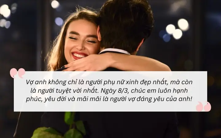 Lời Chúc 8/3 Cho Vợ