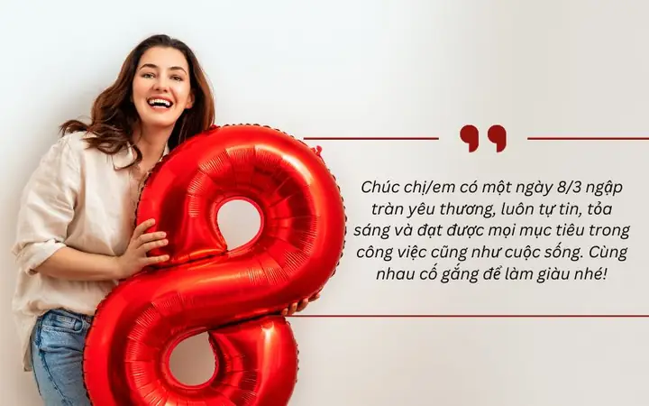 Lời Chúc 8/3 Cho Đồng Nghiệp Nữ