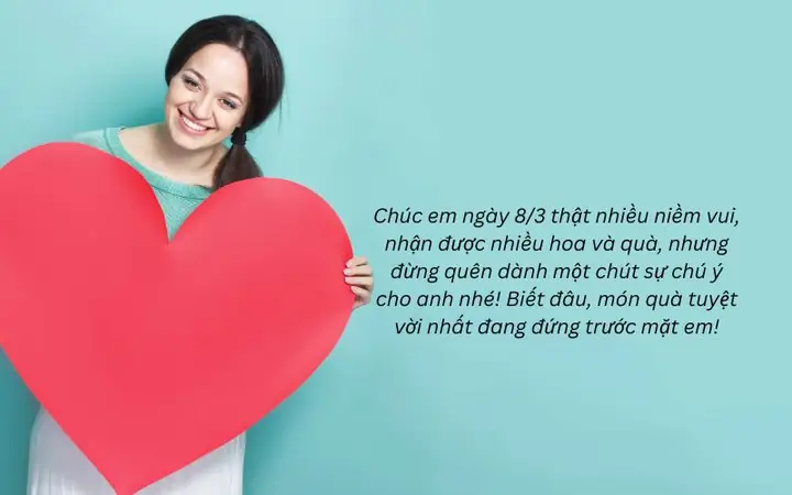 Lời Chúc 8/3 Cho Crush
