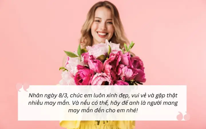 Lời Chúc 8/3 Cho Crush