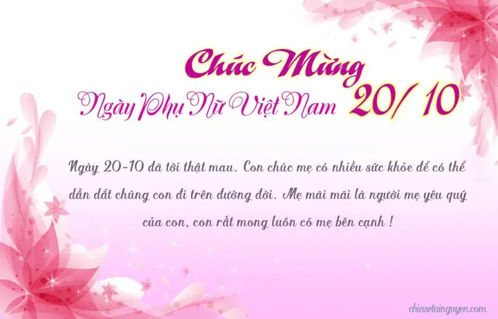 Hình Ảnh Cho Mẫu Thiệp 20 10 Tự Làm Tặng Mẹ: Hình Ảnh Cho Mẫu Thiệp 20 10 Tự Làm Tặng Mẹ: