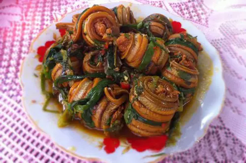 Lươn Nhồi Hấp