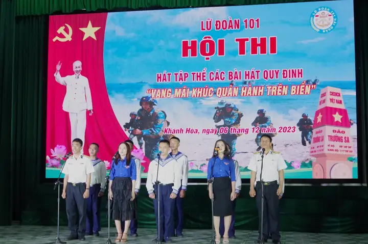 Lữ Đoàn 101: Hội Thi Hát Tập Thể Các Bài Hát Quy Định