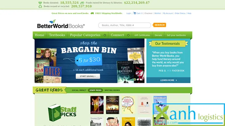 Betterworldsbook.com - Mua Sách Online Ở Mỹ Uy Tín Betterworldsbook.com - Mua Sách Online Ở Mỹ Uy Tín