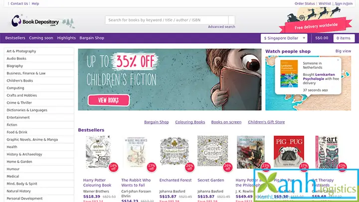 Bookdepository.com -mua Sách Online Ở Mỹ Uy Tín