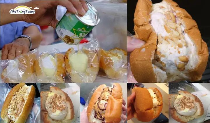 Bánh Mì Kẹp Kem - Món Ăn Vặt Thần Thành