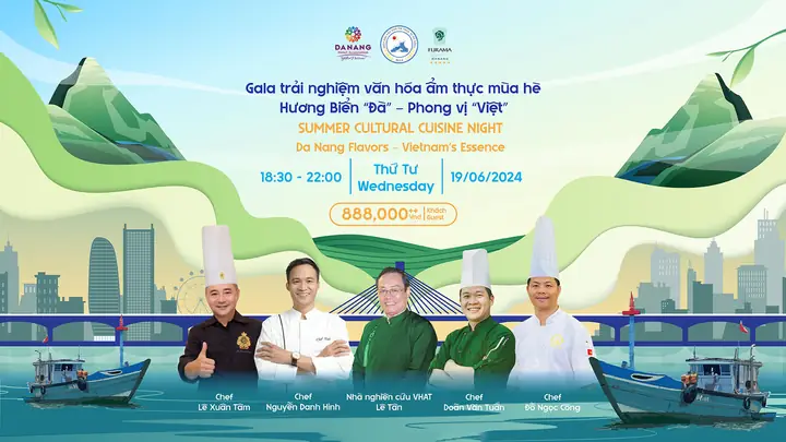 Gala Trải Nghiệm Văn Hoá Ẩm Thực Mùa Hè Hương Biển “đà ...