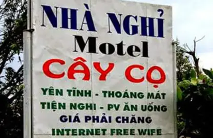 Cười Nghiêng Ngả Những Quảng Cáo Nhà Nghỉ Chỉ Có Ở Vn