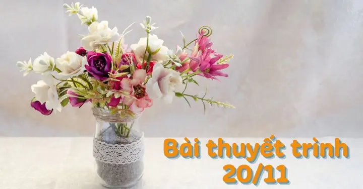 30+ Bài Thuyết Trình Cắm Hoa 20-11 Hay Và Ý Nghĩa Nhất 2025