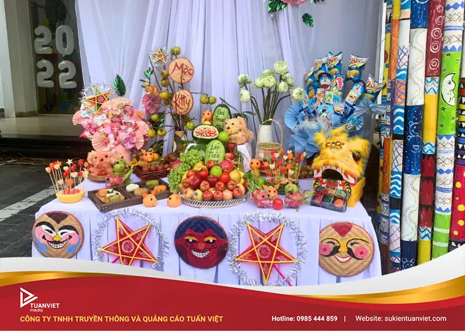 Chuẩn Bị Mâm Phá Cỗ Trung Thu
