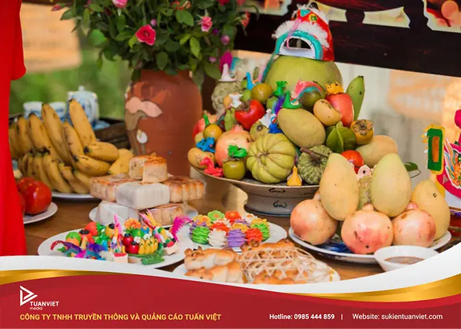 Chuẩn Bị Mâm Phá Cỗ Trung Thu