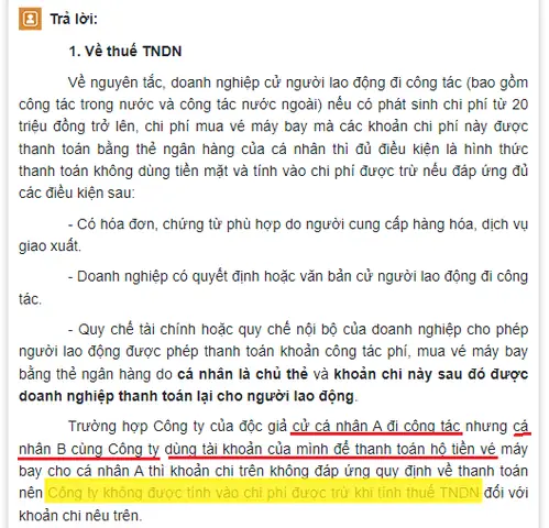 Chi Phí Vé Máy Bay Khi Thanh Toán Hộ