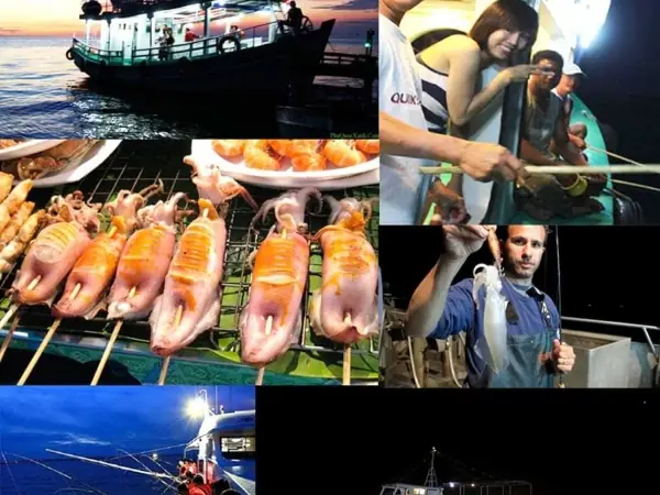 Trải Nghiệm Câu Mực Đêm Trải Nghiệm Câu Mực Đêm