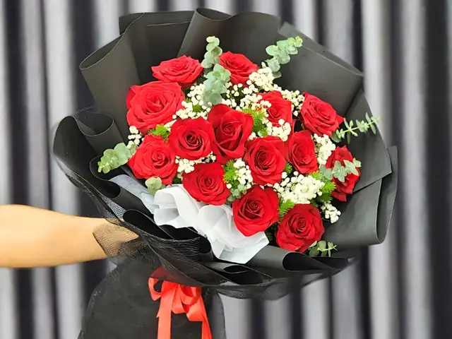Bó Hoa Hồng Tặng Bạn Gái