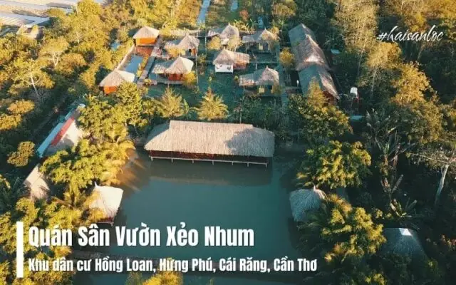 Quán Sân Vườn Xẻo Nhum – Thiên Đường Xanh Giữa Lòng Thành Phố