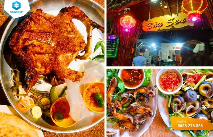 Quán Ẩm Thực Sinh Thái Sân Vườn Bàu Sen Tây Ninh