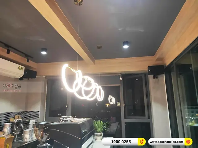 Một Số Công Trình Lắp Đặt Quán Cafe Của Bảo Châu Elec