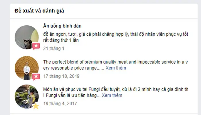 Đánh Giá Của Khách Khi Đến Fungi Chingu