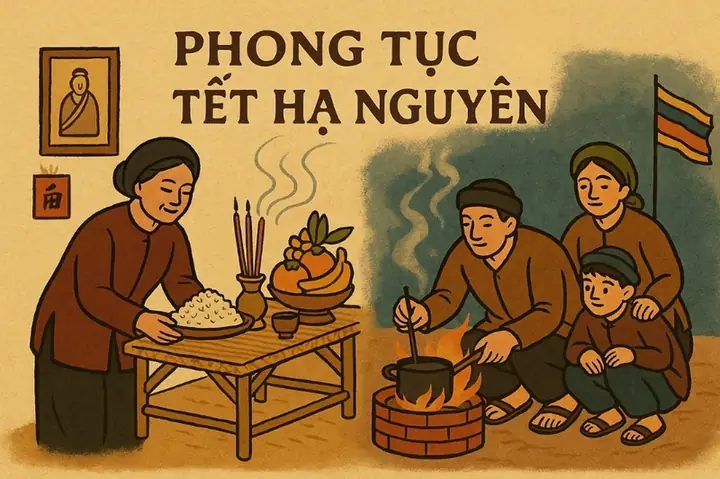Phong Tục Tập Quán Trong Ngày Tết Hạ Nguyên