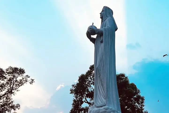 The Iconic Statue Of Our Lady