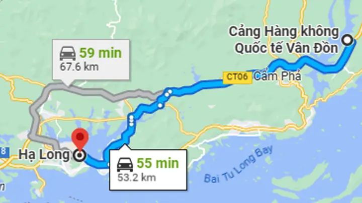 Thời Gian Đi Từ Sân Bay Đến Trung Tâm Hạ Long