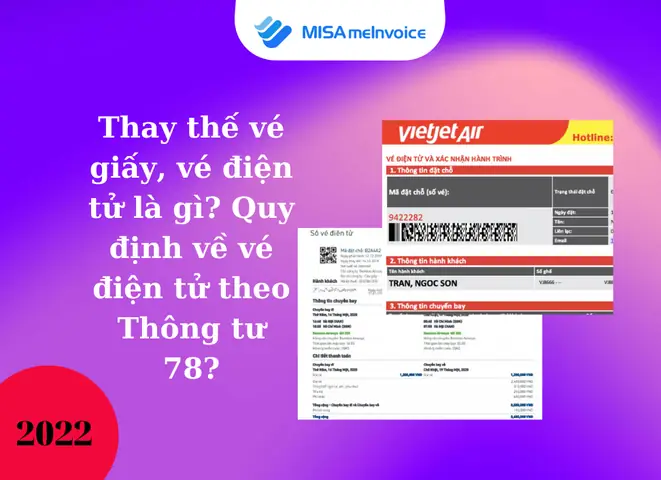 Thay Thế Vé Giấy, Vé Điện Tử Là Gì? Quy Định Về Vé Điện Tử Theo ...