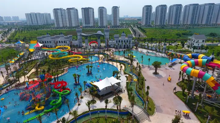 Toàn Cảnh Công Viên Nước Thanh Hà Mới Khai Trương Đã Có Trẻ Bị Đuối Nước