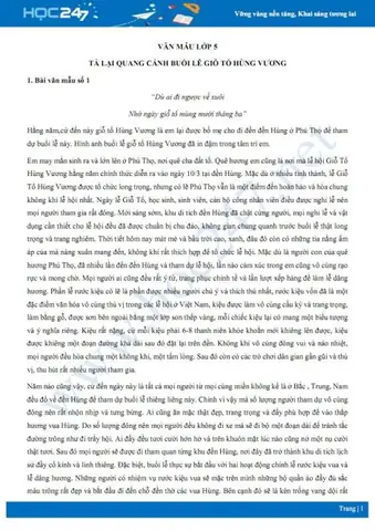 Tả Lễ Hội Giỗ Tổ Hùng Vương: Không Khí Thiêng Liêng Và Sôi Động Của Ngày Đại Lễ Tả Lễ Hội Giỗ Tổ Hùng Vương: Không Khí Thiêng Liêng Và Sôi Động Của Ngày Đại Lễ