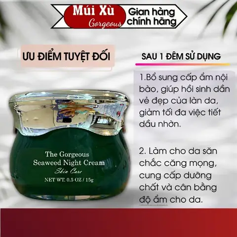 Kem Tảo Biển: Bí Quyết Chăm Sóc Da Từ Thiên Nhiên