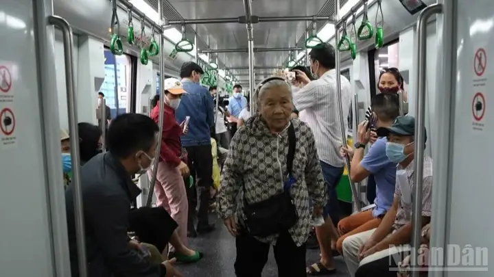 Hà Nội Metro Miễn Phí Vé Đi Tàu Cho Hành Khách Dịp 2/9